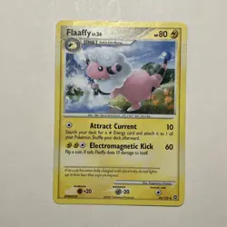 Flaaffy - DP Secret Wonders 50/132 Diamond Pearl Pokemon Card MP - Image 1