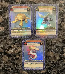 Digimon Digi-Battle Series 3/4 All HOLOS - Card Lot 1 - Image 1