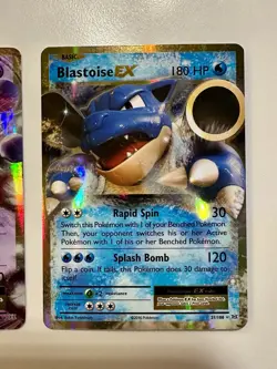 Pokemon EX Holo Card Lot - Mewtwo EX, Blastoise EX - Evolution 2 Cards Mint - Image 3