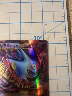 Custom M Gengar EX Xy166 Fun Fan Art Card - Image 3