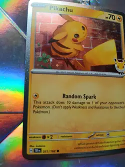 Pikachu (Pokemon Day 2026) 051/162 Miscellaneous Cards & Products Holo - Image 2