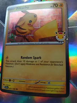 Pikachu (Pokemon Day 2026) 051/162 Miscellaneous Cards & Products Holo - Image 3