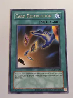 Card Destruction RP01-EN084 Rare Retro Pack Yugioh Unlimited Edition Mint 2024 - Image 1