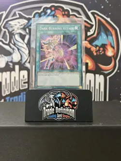 LDK2-ENS04 Dark Burning Attack Limited Edition Secret Rare Card YuGiOh TCG Spell - Image 1