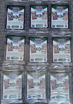 Prismatic Evolutions Surprise Box Sealed Stamped Promo Cards Complete Set of 9 - Image 2