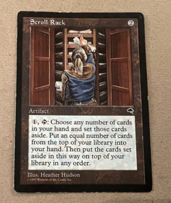 Scroll Rack - Tempest - MTG - Magic the Gathering - Image 2