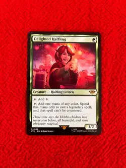 Delighted Halfling Universes Beyond: the Lord of the Rings MINT Rare - Image 1