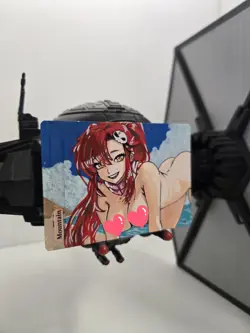 MTG Mountain, Yoko Littner, Waifu, Alter, Hand Painted BAZAYO, 18+ - Image 3