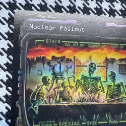 NUCLEAR FALLOUT FOIL [Showcase] - Rare - PIP Fallout MTG 0331 Free Ship - Image 2