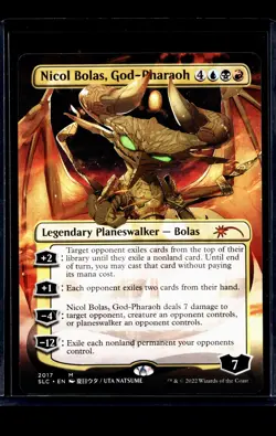 MTG Magic The Gathering SLD Secret Lair 30th Anniversary Nicol Bolas God-Pharaoh - Image 1