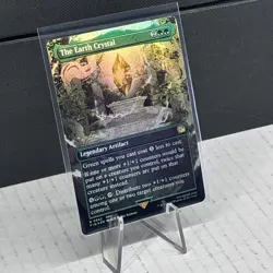 Magic The Gathering The Earth Crystal (Borderless) Final Fantasy Foil Beautiful - Image 2