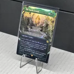 Magic The Gathering The Earth Crystal (Borderless) Final Fantasy Foil Beautiful - Image 3