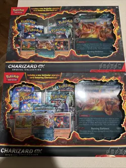 Pokemon Charizard ex Special Collection Box Lot of 2 New Sealed TCG - Image 1
