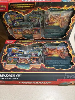Pokemon Charizard ex Special Collection Box Lot of 2 New Sealed TCG - Image 3