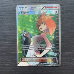 Brigette 161/162 Rare Ultra BREAKthrough Pokemon LP condition - Image 1