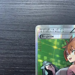 Brigette 161/162 Rare Ultra BREAKthrough Pokemon LP condition - Image 3