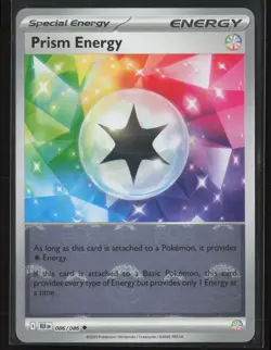 PRISM ENERGY 086/086 UNCOMMON BLACK BOLT POKEMON POKE BALL REVERSE NM/M - Image 1