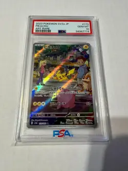 Pikachu 173/165 Art Rare Sv2a 151 Pokemon Japanese PSA 10 - Image 1