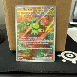 Pokemon Maractus 160/159 Sv09: Journey Together Holo Near mint ships fast - Image 1