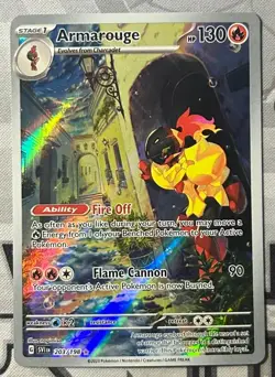 Armarouge - 203/198 [Scarlet & Violet] Pokemon TCG - Illustration Rare - NM - Image 1