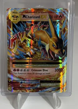 Pokemon M Charizard EX 13/108 Evolutions Ultra Rare Full Art Holo 220 HP - Image 1