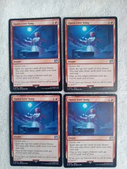 x4 Opera Love Song U MTG Final Fantasy MINT PACK FRESH, English - Image 1