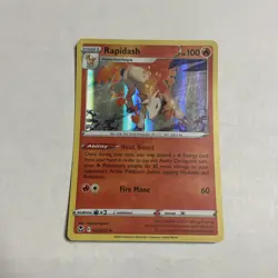 Rapidash - 022/195 - Holo Rare - Silver Tempest - Pokemon -NM/M - Image 1