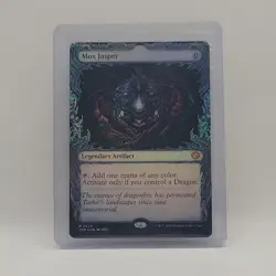 MTG Magic the Gathering - Mox Jasper (Showcase) - Tarkir: Dragonstorm - Foil - Image 1