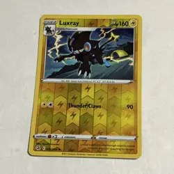 LUXRAY 093/264 FUSION STRIKE POKEMON (REVERSE HOLO) - Image 1