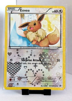 Eevee RC14/RC25 Legendary Treasures Radiant Collection Pokemon - Reverse Holo - Image 1