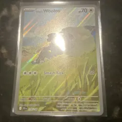 Hop’s Wooloo 170/159 Pokemon TCG Journey Together Illustration Rare Full Art NM - Image 2