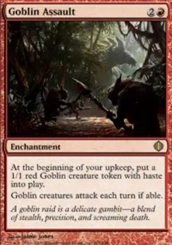 Goblin Assault - Light Play MTG Shards of Alara - Image 1