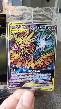 Tag Team Moltres & Zapdos & Articuno GX SM210 Promo Pokemon - Image 1