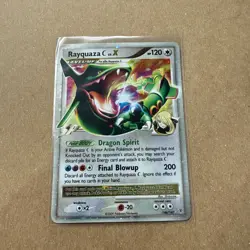 Rayquaza C Lv.X 146/147 Supreme Victors Holo Pokemon 2009 Rare moderate play - Image 1