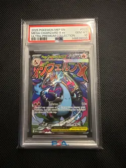 2025 Pokemon UPC Mega Charizard X ex & Oricorio ex PSA 10 graded in sequential - Image 3