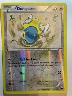 Dunsparce 90/122 Uncommon BREAKpoint Pokemon Reverse Holo Lightly Played - Image 1