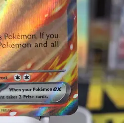 🔥❗Pokemon TCG Team Rockets Moltres EX 31/182 Holo Rare Destined Rivals Stamped - Image 5