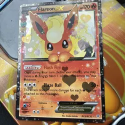 Pokemon Flareon EX RC6-32 Generations Radiant Collection Holo Ultra Rare Basic - Image 1