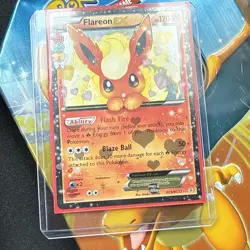 Pokemon Flareon EX RC6-32 Generations Radiant Collection Holo Ultra Rare Basic - Image 3