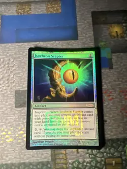 WOTC MtG FNM Promos Isochron Scepter (LP) (Foil) See Pics - Image 1