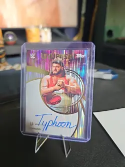 2025 Topps WWE Universe Legends Auto Typhoon - Image 1