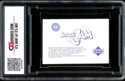 1996 Upper Deck Space Jam Michael Jordan ~ #210 Tazmanian Devil ~ GRADED CG 10 - Image 2