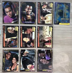 A Complete Set of Skybox Star Trek Deep Space Nine Trading Cards (82) - Image 4