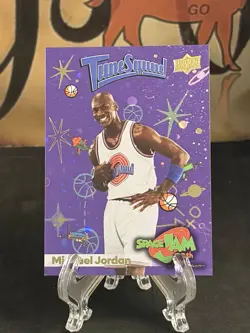 2026 Upper Deck Space Jam 30th Anniversary Michael Jordan #10 Cosmos Purple - Image 1