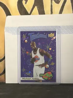 2026 Upper Deck Space Jam 30th Anniversary Michael Jordan #10 Cosmos Purple - Image 3