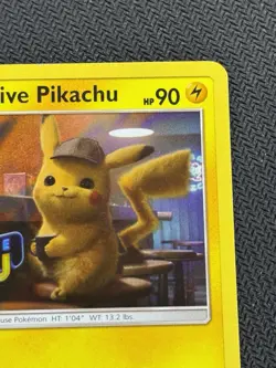 Pokemon TCG Detective Pikachu Stamped SM190 Black Star Promo - Image 3