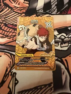 Naruto Mythos Tcg Gaara 1st Edition Alternative Art 120/130 A - Image 1