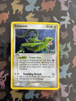 Pokemon TCG Rayquaza EX Deoxys 22/107 Holo Holo Rare - Image 1