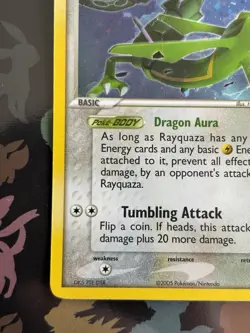 Pokemon TCG Rayquaza EX Deoxys 22/107 Holo Holo Rare - Image 5