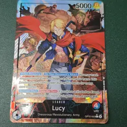 Bandai One Piece OP15-002 Lucy Alt Art Leader EB-04 - Image 1